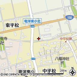 静岡県磐田市東平松691周辺の地図
