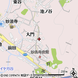 兵庫県神戸市須磨区妙法寺大門798周辺の地図