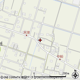静岡県浜松市中央区米津町1340周辺の地図