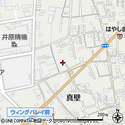 岡山県総社市真壁1167-5周辺の地図