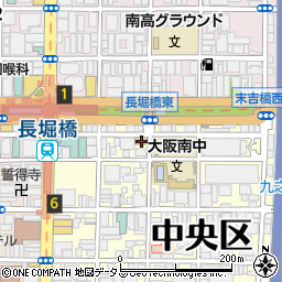 大阪府大阪市中央区島之内1丁目16-22周辺の地図