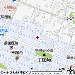兵庫県神戸市西区王塚台5丁目78周辺の地図