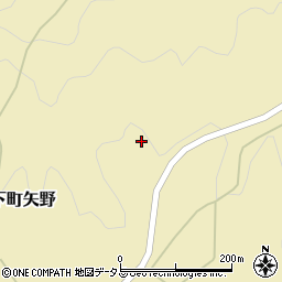 広島県府中市上下町矢野571周辺の地図