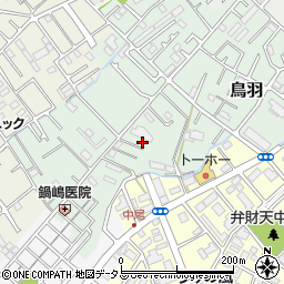 兵庫県明石市鳥羽1442周辺の地図
