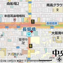 家系ラーメン 頂キ屋 長堀橋店周辺の地図