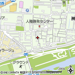 岡山県岡山市中区神下292周辺の地図