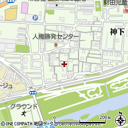岡山県岡山市中区神下299周辺の地図