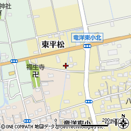 静岡県磐田市東平松681周辺の地図