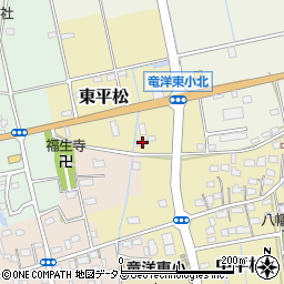 静岡県磐田市東平松683周辺の地図