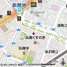 ザ・パーク永沢町駐車場周辺の地図