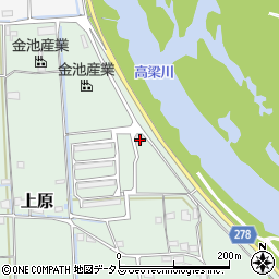 岡山県総社市上原46-1周辺の地図