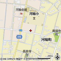 静岡県浜松市中央区東町314周辺の地図