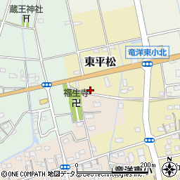 静岡県磐田市東平松674周辺の地図