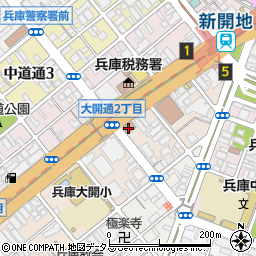 株式会社神戸エコール周辺の地図