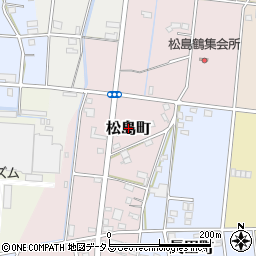 静岡県浜松市中央区松島町181周辺の地図