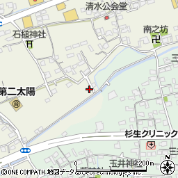 岡山県総社市井手423-5周辺の地図