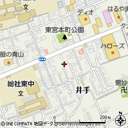 岡山県総社市井手579-5周辺の地図
