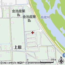 岡山県総社市上原70周辺の地図