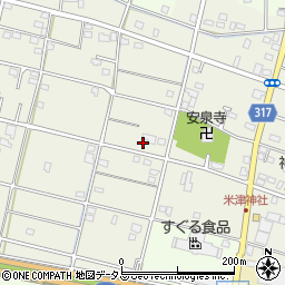 静岡県浜松市中央区米津町2008周辺の地図