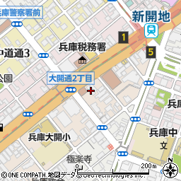 日信ＩＴフィールドサービス株式会社　神戸サービスステーション周辺の地図