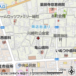 川崎町公会堂周辺の地図