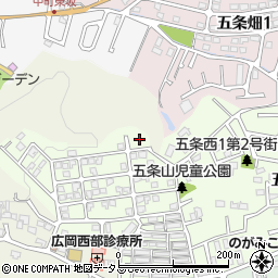 奈良県奈良市五条西2丁目1-3周辺の地図