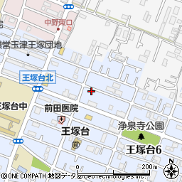 兵庫県神戸市西区王塚台5丁目83周辺の地図