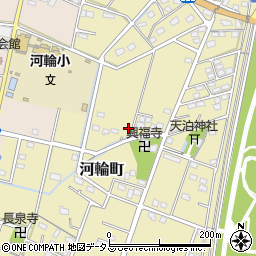 静岡県浜松市中央区河輪町240周辺の地図