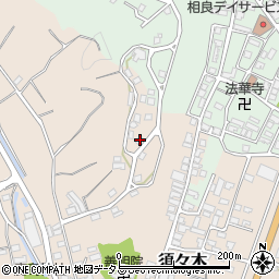 静岡県牧之原市須々木287-46周辺の地図