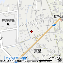岡山県総社市真壁1167周辺の地図
