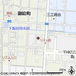 静岡県浜松市中央区御給町279周辺の地図