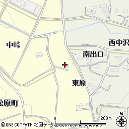 愛知県豊橋市小松原町南周辺の地図