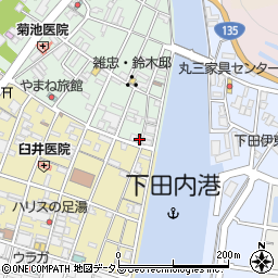 静岡県下田市一丁目22-12周辺の地図