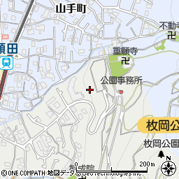 東大阪市立会館グリーンガーデンひらおか周辺の地図