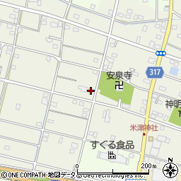 静岡県浜松市中央区米津町2007周辺の地図