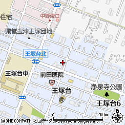 兵庫県神戸市西区王塚台5丁目23周辺の地図