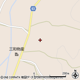 広島県三次市三和町羽出庭1521周辺の地図