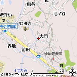 兵庫県神戸市須磨区妙法寺大門778周辺の地図