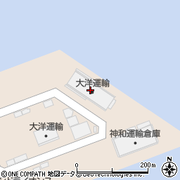 大洋運輸Ｌ－９ターミナル事務所周辺の地図