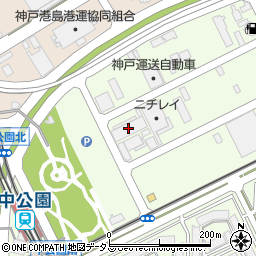 キッコーマン神戸倉庫周辺の地図