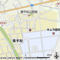静岡県磐田市東平松12周辺の地図