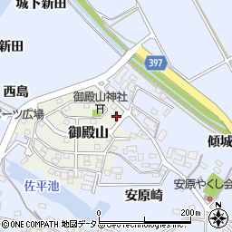 愛知県田原市御殿山54周辺の地図