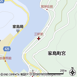 兵庫県姫路市家島町宮1083周辺の地図