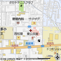 Ｅ薬局　竜操店周辺の地図