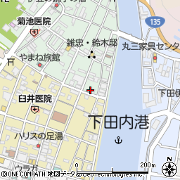 静岡県下田市一丁目22-14周辺の地図