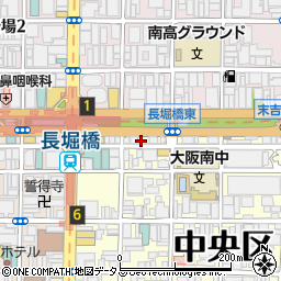 大阪府大阪市中央区島之内1丁目17-13周辺の地図
