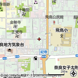奈良県奈良市草小路町周辺の地図