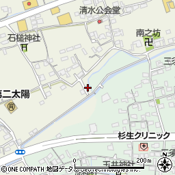 岡山県総社市井手423周辺の地図