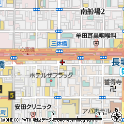 大阪府大阪市中央区東心斎橋1丁目11-11周辺の地図