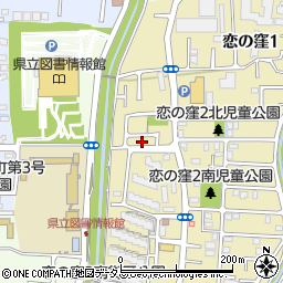 奈良県奈良市恋の窪3丁目3周辺の地図